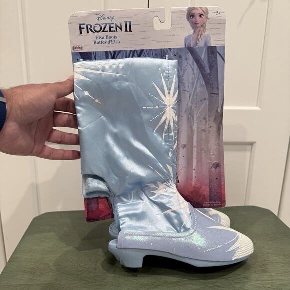New Jakks X Disney Frozen II Elsa Boots Size 3 Years - Picture 1 of 5
